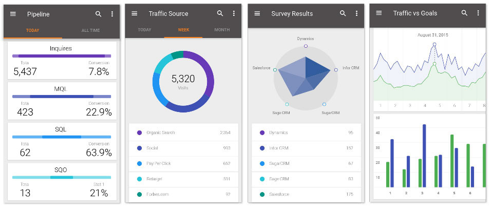 Salesfusion Dashboard Detail